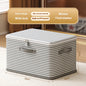 Clothes Storage Box With Lock Household Storage Basket
