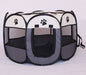 Folding Octagonal Pet Fence Oxford Cloth Cat And Dog Kennel