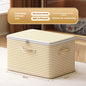 Clothes Storage Box With Lock Household Storage Basket