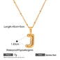Stainless Steel Letter Necklace Advanced