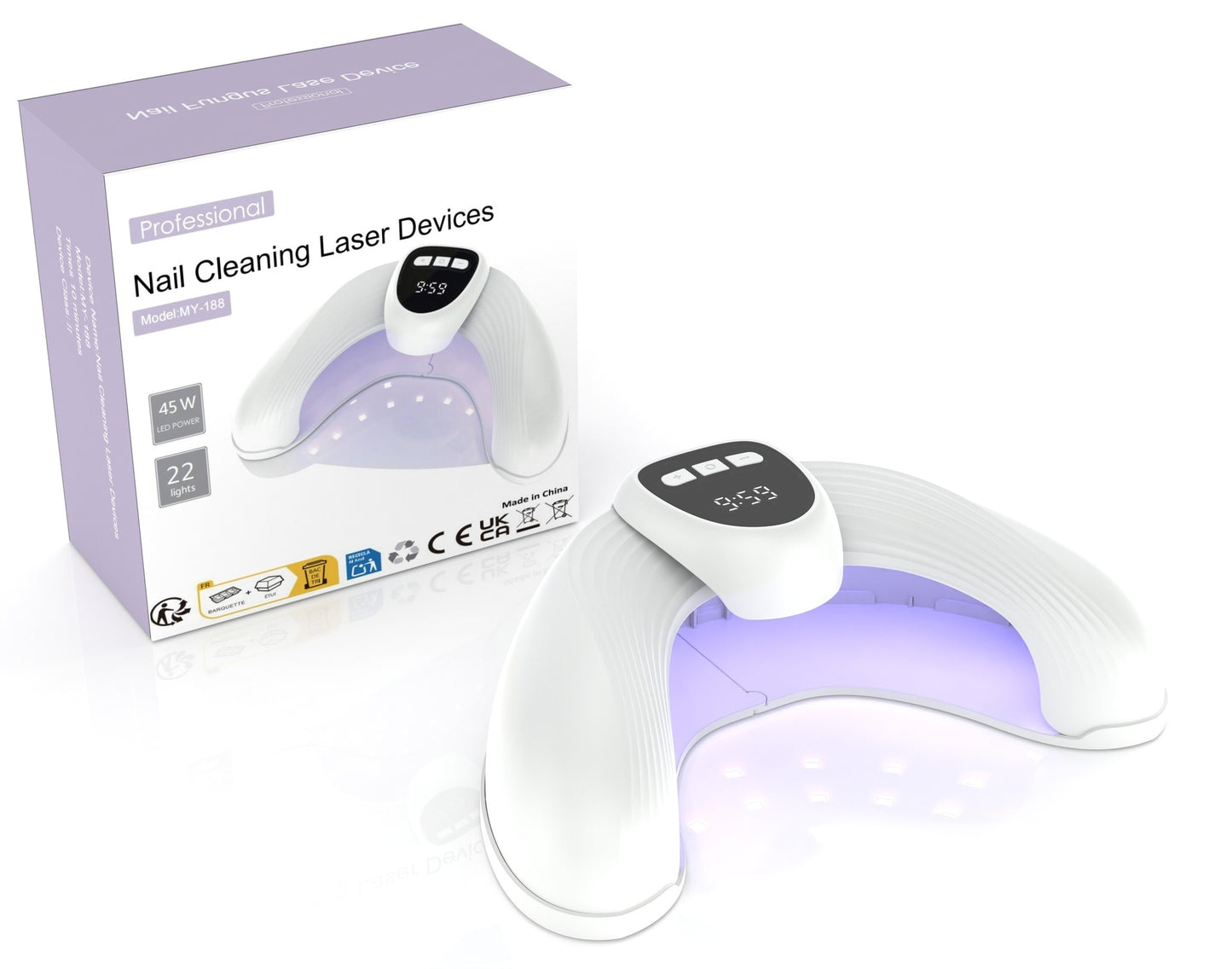 U-shaped Portable Home Nail Phototherapy Machine