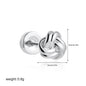 Stainless Steel 18K Gold Zircon Ear Bone Stud Titanium Steel Mini Ear Studs