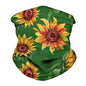 Digital printed sun flower scarf