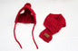 Tide pet clothes dog hat bib suit Teddy Bomei wool scarf autumn winter hat pet scarf