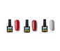 Nail free, long-lasting, non-toxic, nail polish, ROSALIND phototherapy glue, star studded rainbow system.
