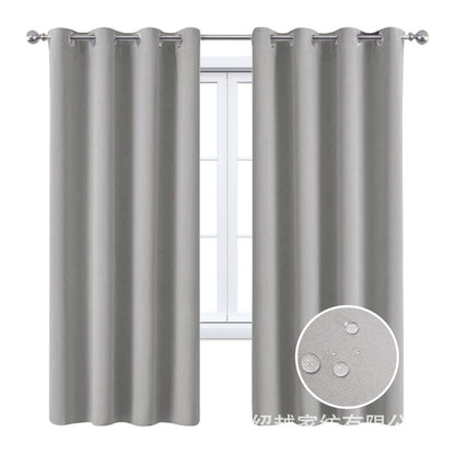 Full Blackout Hot Sale Curtain With Black Lining On The Back