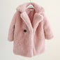 Big Kids Fur Coat In Autumn And Winter Coat