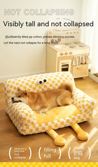 Duokete Cathouse Doghouse Autumn And Winter Warm Tunnel