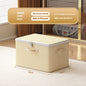 Clothes Storage Box With Lock Household Storage Basket