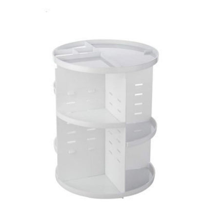 360 degree rotating acrylic cosmetic storage box