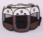 Folding Octagonal Pet Fence Oxford Cloth Cat And Dog Kennel