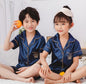 Artificial silk Children's pajamas