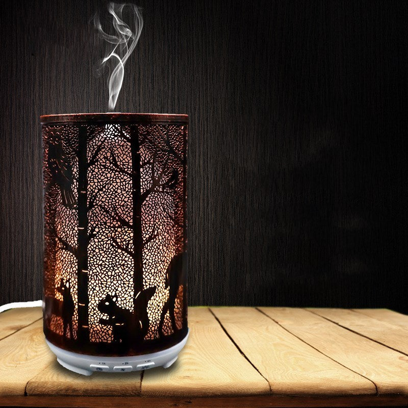 Night light humidifier