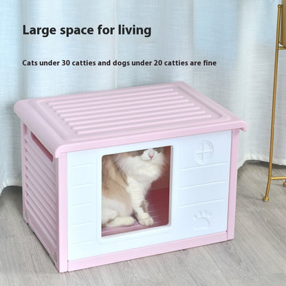 Outdoor Kennel Outdoor Rainproof Pet Bed