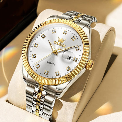 520 Valentine's Day Couple's Watch Fashion Waterproof Quartz Watch