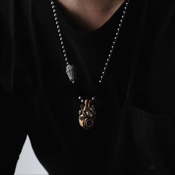 Handmade Mechanical Heart Shaped Pendant