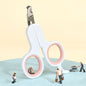 Pet Nail Clippers Professional Claw Trimmer Bended Scissor Special For Cats Kittens Dogs Puppies Small Animals