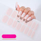 Waterproof And Durable Second Generation Semi-cured UV Nail Beauty Stickers