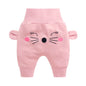Big pp baby high waist belly protection pants