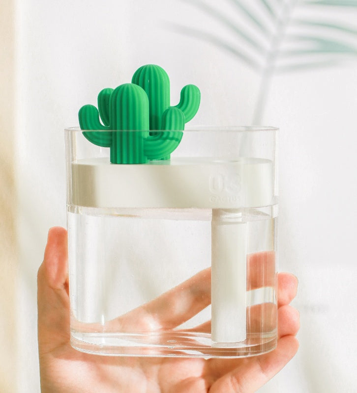 Transparent Cactus Humidifier
