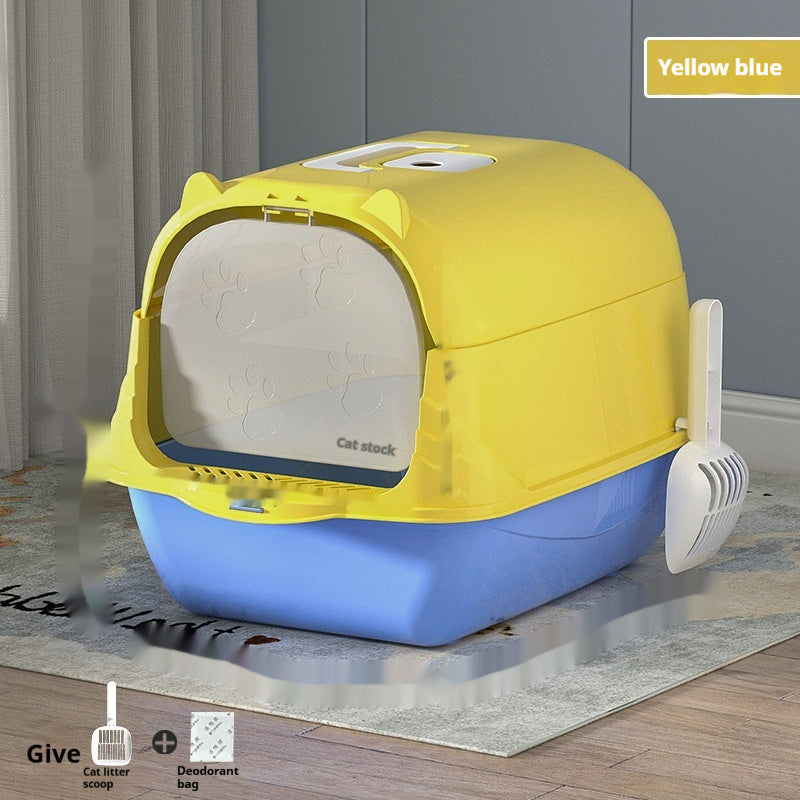Oversized Enclosed Litter Box
