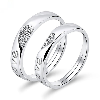 Moissanite Engagement Couple Couple Rings