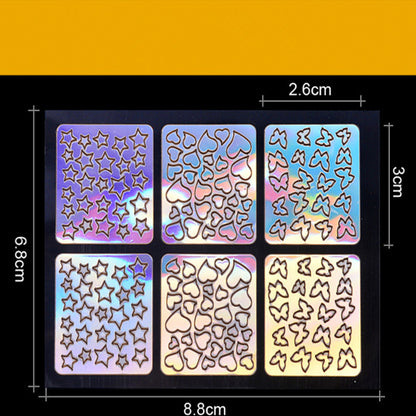 Cut out nail Applique