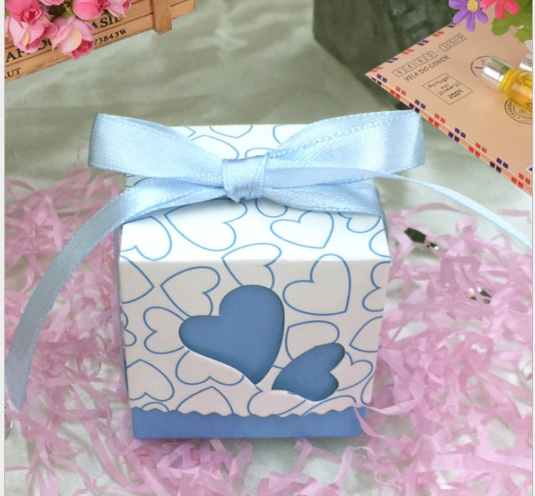 European caring hollow wedding candy box high-end candy box creative wedding box