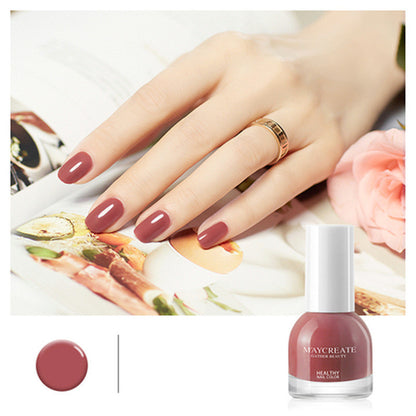 Nail Polish Female Long-lasting Tear-free Baking Free Transparent Net Red Summer Nail Polish