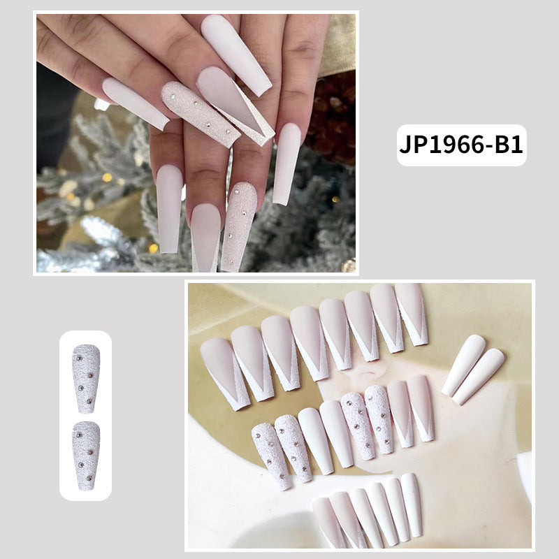 Fashion European And American Style Extra Long Ballet Nail