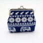 New national wind zero wallet canvas stamp coin package for lady elephant small wallet wholesale