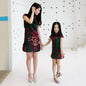 Girls Mianma cheongsam parent-child femelle skirt little girl scout summer Tangzhuang Qipao dresses
