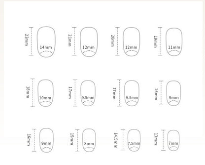 Finished Nail Art Wholesale High-grade Nail Tip Purple Corrugated