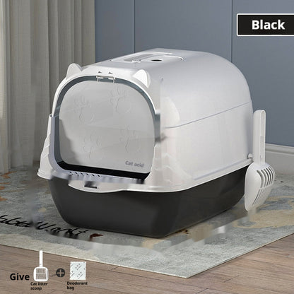 Oversized Enclosed Litter Box