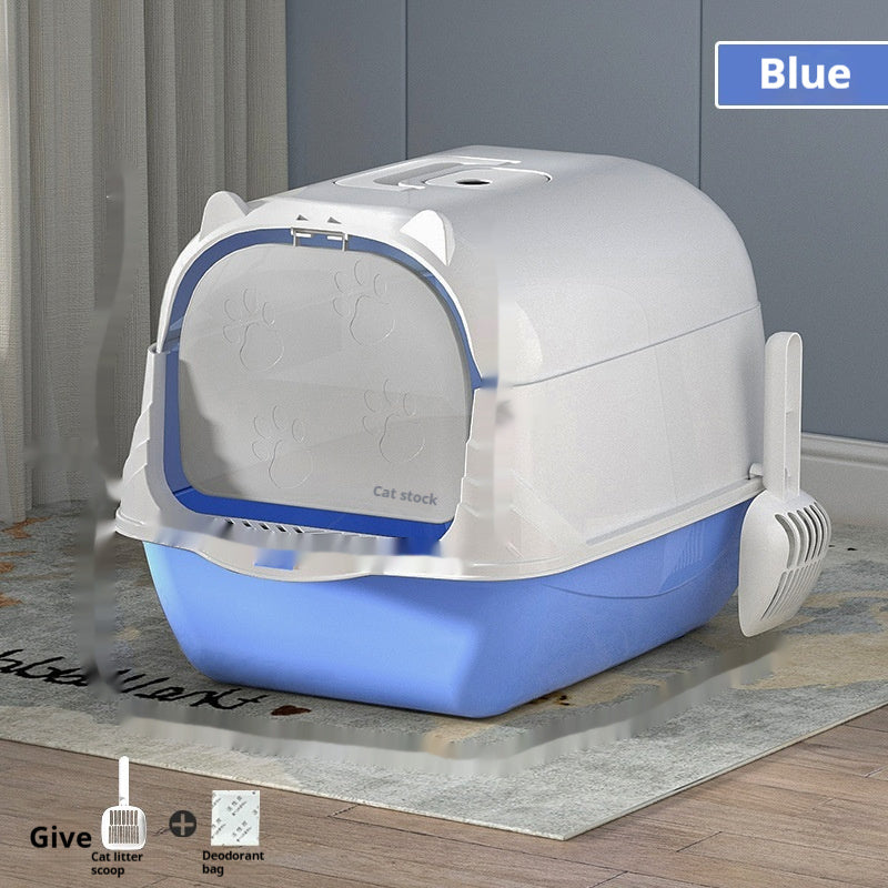 Oversized Enclosed Litter Box