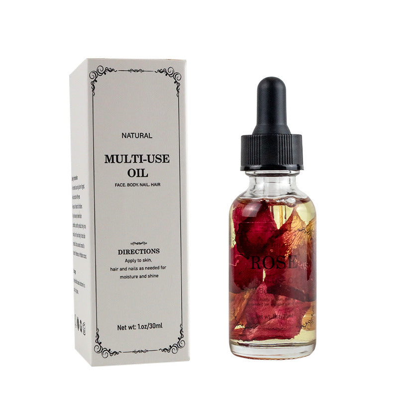 Dried Flower Massage Oil Rose Lavender Osmanthus