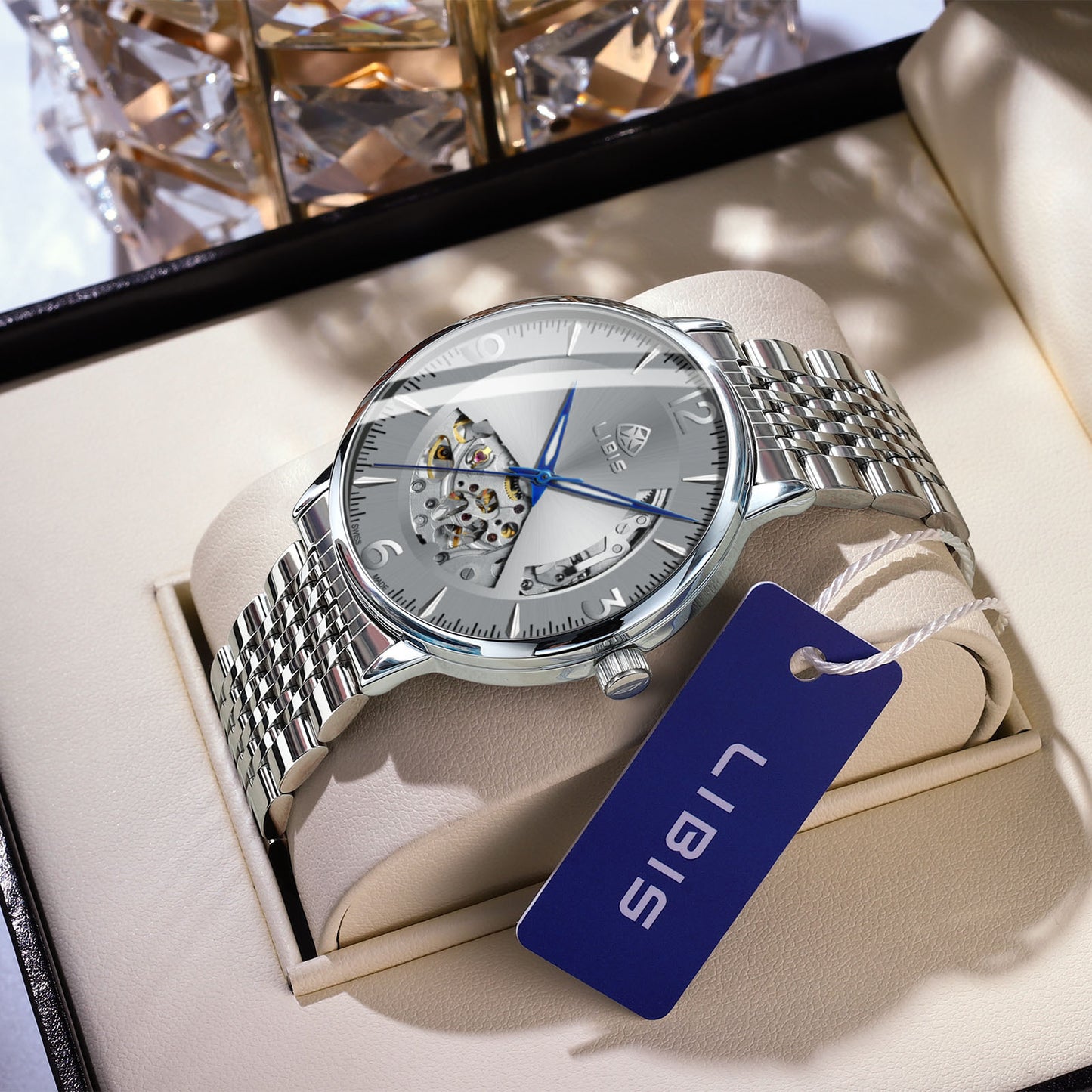 Luminous Waterproof Men's Automatic Mechanical Steel Watch