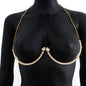Diamond Tassel Chest Necklace Accessories Body Chains