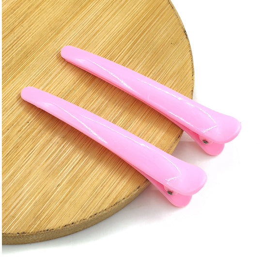 Plastic hairpin alligator clip