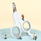 Pet Nail Clippers Professional Claw Trimmer Bended Scissor Special For Cats Kittens Dogs Puppies Small Animals