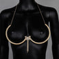 Diamond Tassel Chest Necklace Accessories Body Chains