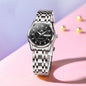 Roman Scale Fashion Calendar Quartz Watch Waterproof Ladies