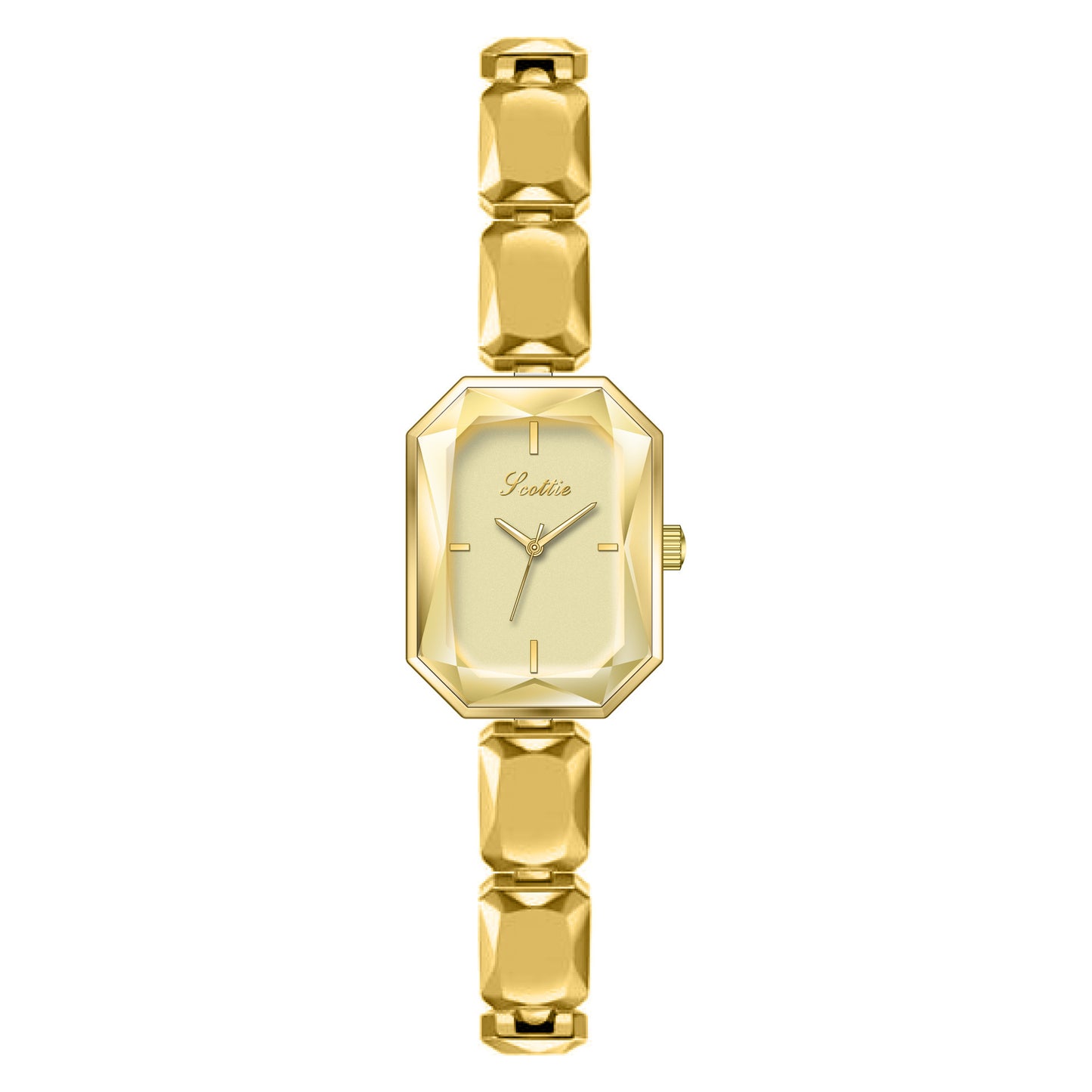 Bracelet Watch Cut Square Women's Small Square Watch