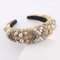 New European And American Style Exaggerated Sponge Baroque Headband