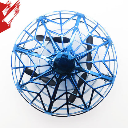 Intelligent fixed height induction flying ball