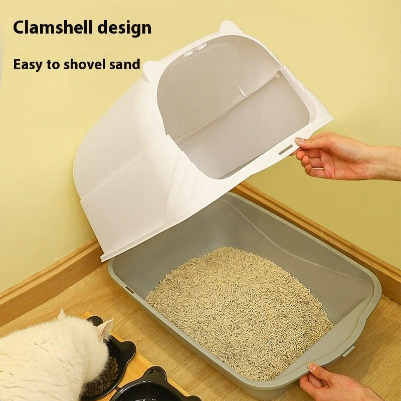 Oversized Enclosed Litter Box