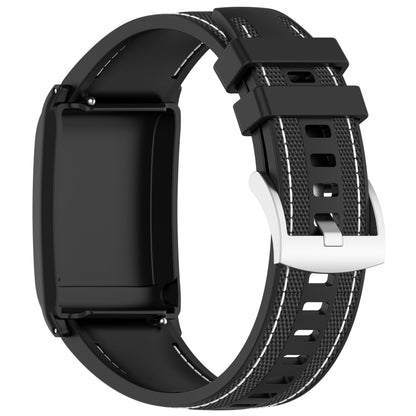 Woven Strap Watch Silicone Nylon Composite Wristband