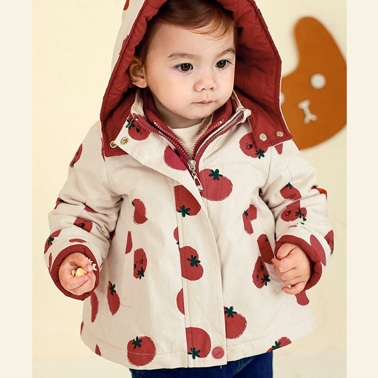 Children's Polar Fleece Liner Autumn And Winter Coat