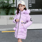 Girls' cotton-padded jackets