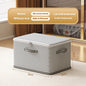 Clothes Storage Box With Lock Household Storage Basket